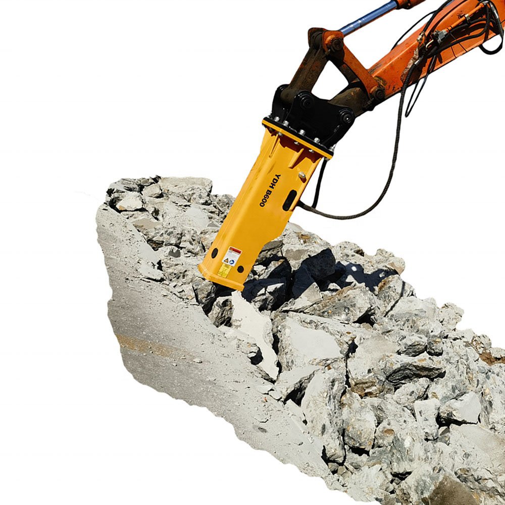 Top Type Hydraulic Breaker Rock Hammer for Backhoe Loader Excavators - 图片 2