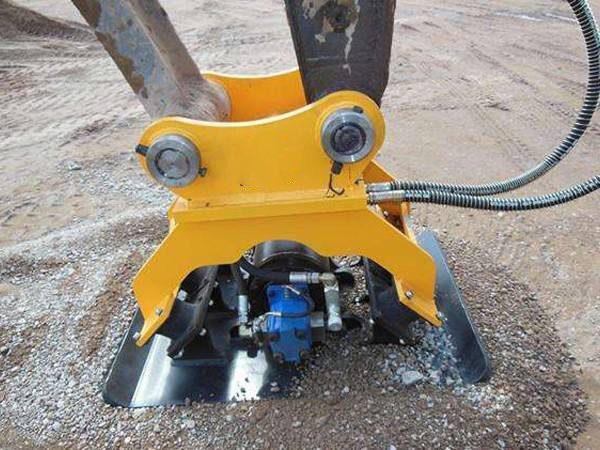 Hydraulic Vibrating Plate Compactor for Excavators – Soil Compaction Equipment for Construction - 图片 2