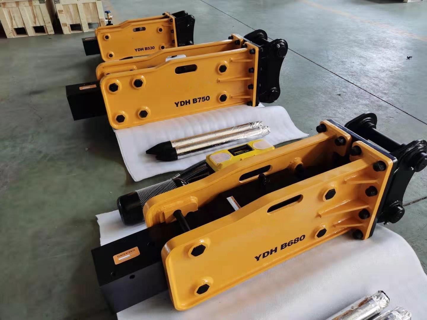 Top Type Hydraulic Breaker Rock Hammer for Backhoe Loader Excavators - 图片 3