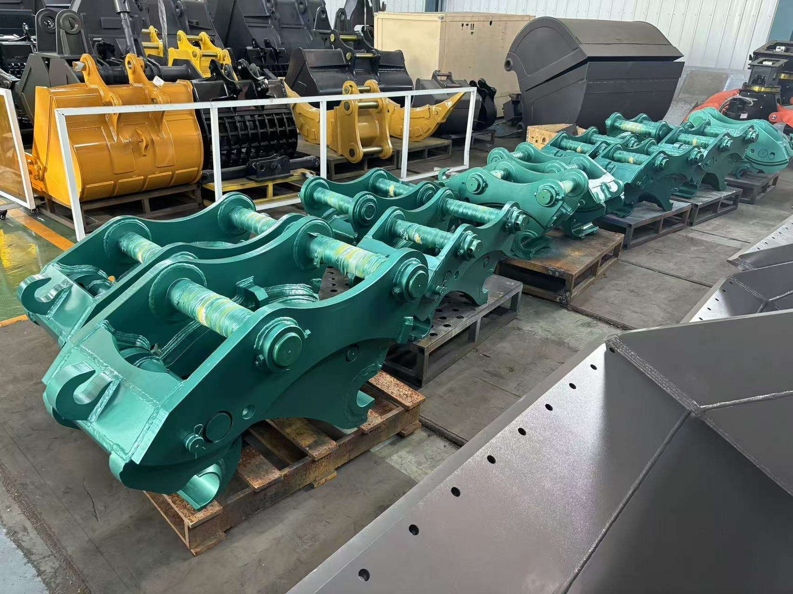 Excavator Quick Hitch – Hydraulic Quick Coupler with Double Locking System - 图片 2