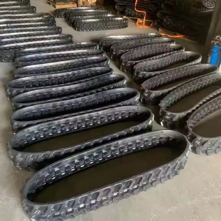 Excavator Chassis Parts Rubber Track T200 320X86X52 X220 X320 X322 320 322X320D X322D X325 325 331 334 crawler excavator - 图片 4