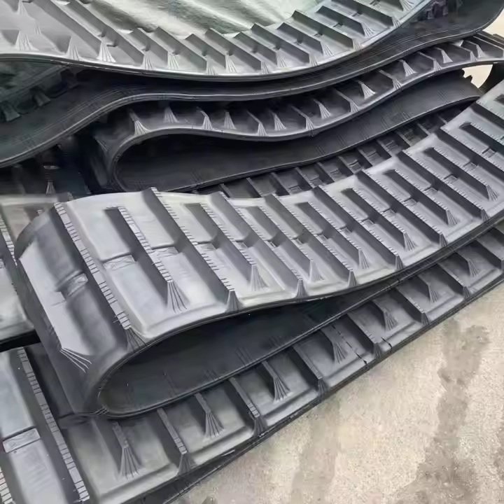 Engineering Machinery Parts Zx55 Ex25 Ex40-2 Ex45 Ex55 Ex60 Ex75 Ex90 Zx45 Zx75 Zx90 Ex80 Excavator Chassis Rubber Track - 图片 5