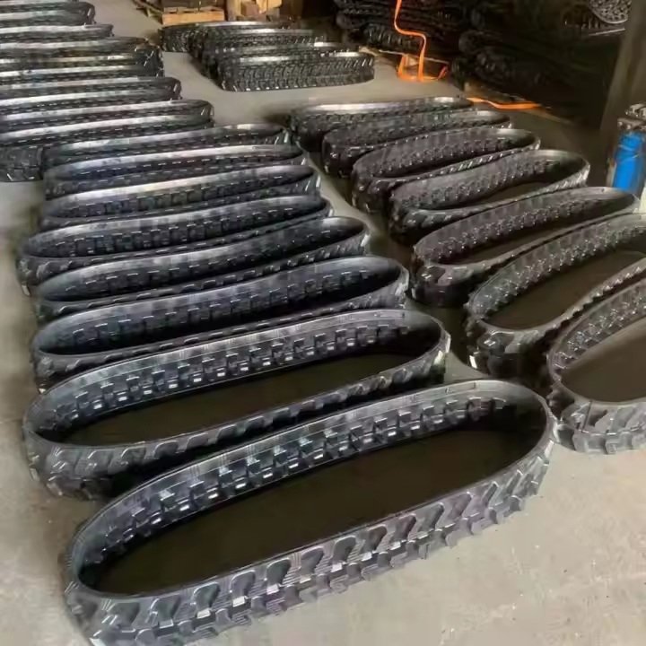 Engineering Machinery Parts Zx55 Ex25 Ex40-2 Ex45 Ex55 Ex60 Ex75 Ex90 Zx45 Zx75 Zx90 Ex80 Excavator Chassis Rubber Track - 图片 6